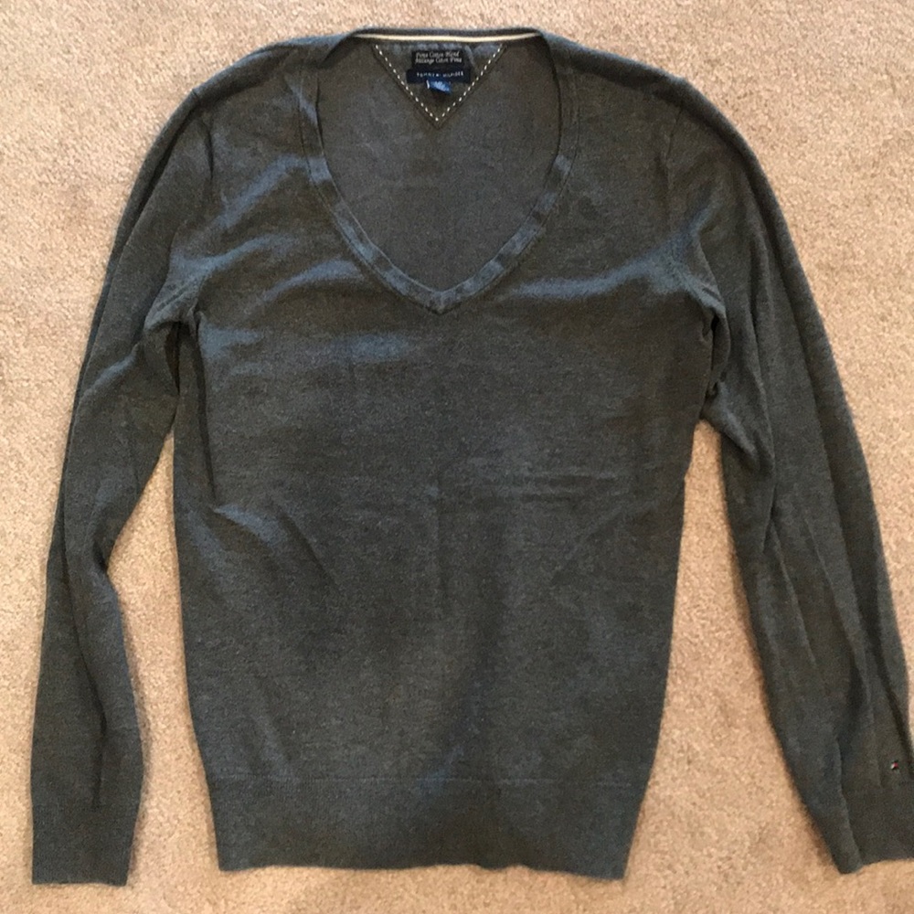 Tommy Hilfiger grey S sweater